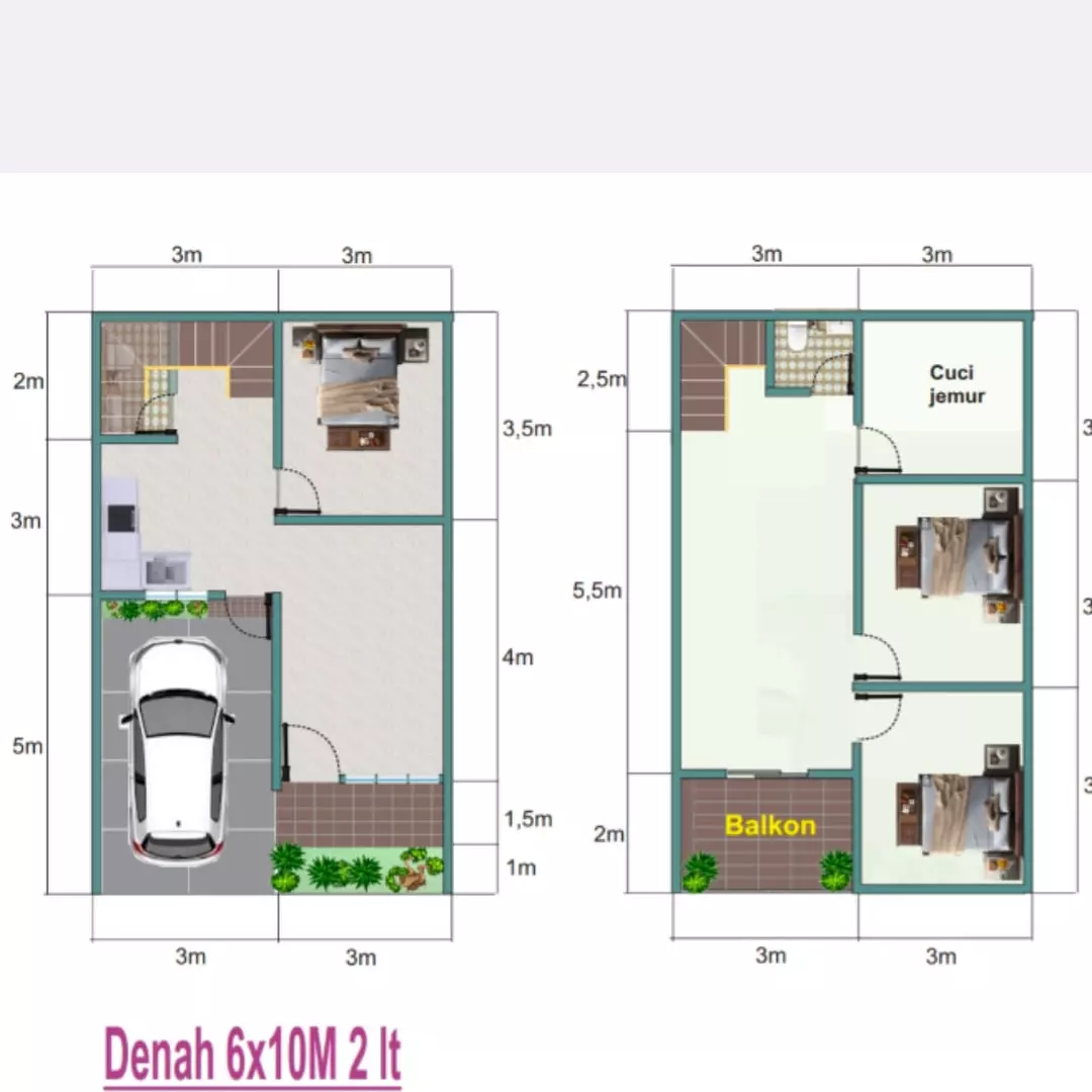 dijual rumah jl cendana rawa kalong