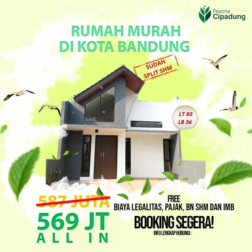 dijual rumah jl cilengkrang 2