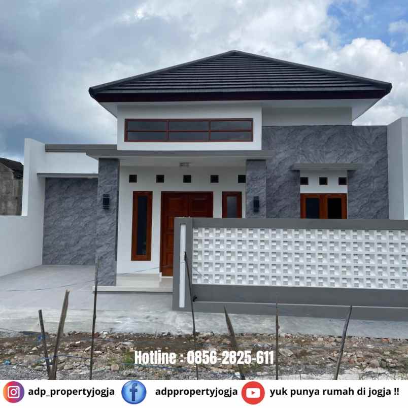 dijual rumah jl godean km 7 sidoarum