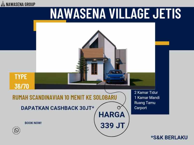 dijual rumah jl jetis baki sukoharjo