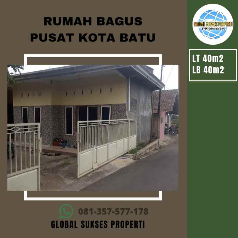 dijual rumah jl patimura gelonggong