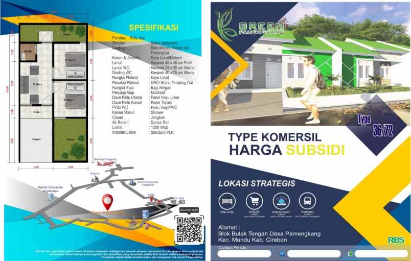 dijual rumah jl raya amengkang mundu