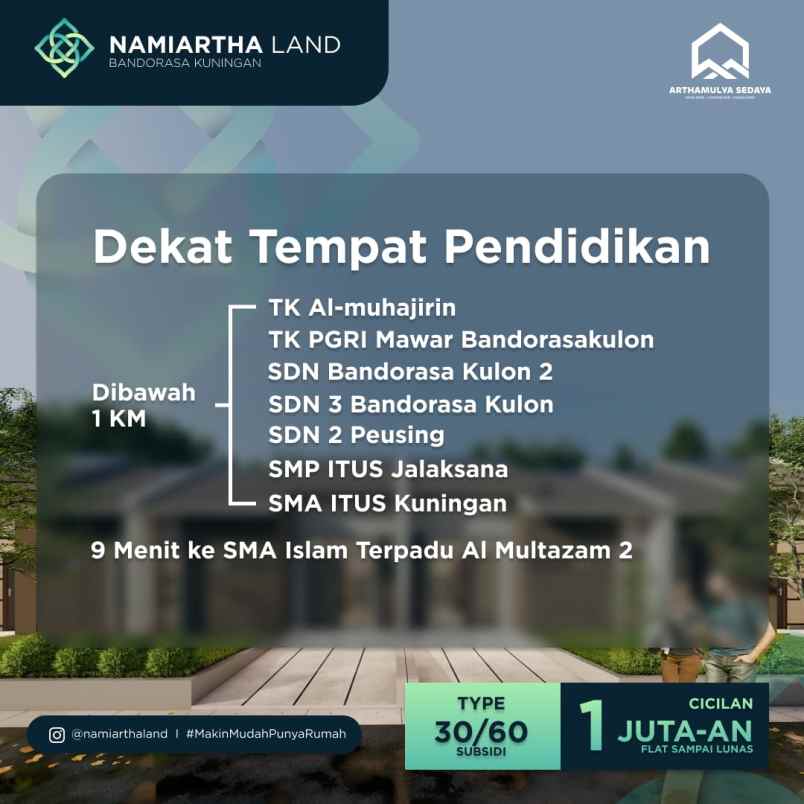 dijual rumah jl raya amengkang mundu