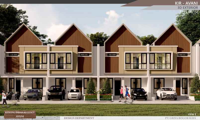 dijual rumah jl ringroad tiga bogor