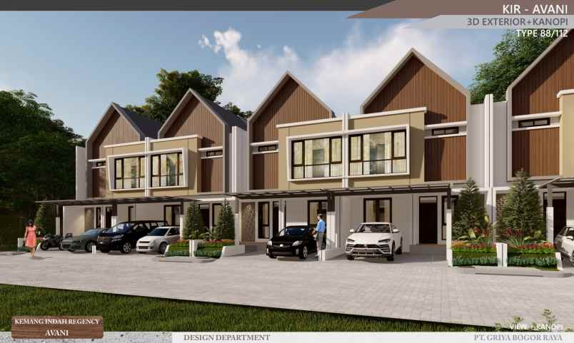 dijual rumah jl ringroad tiga bogor