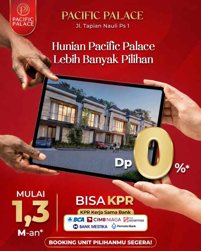 dijual rumah jl tapian nauli pasar 1