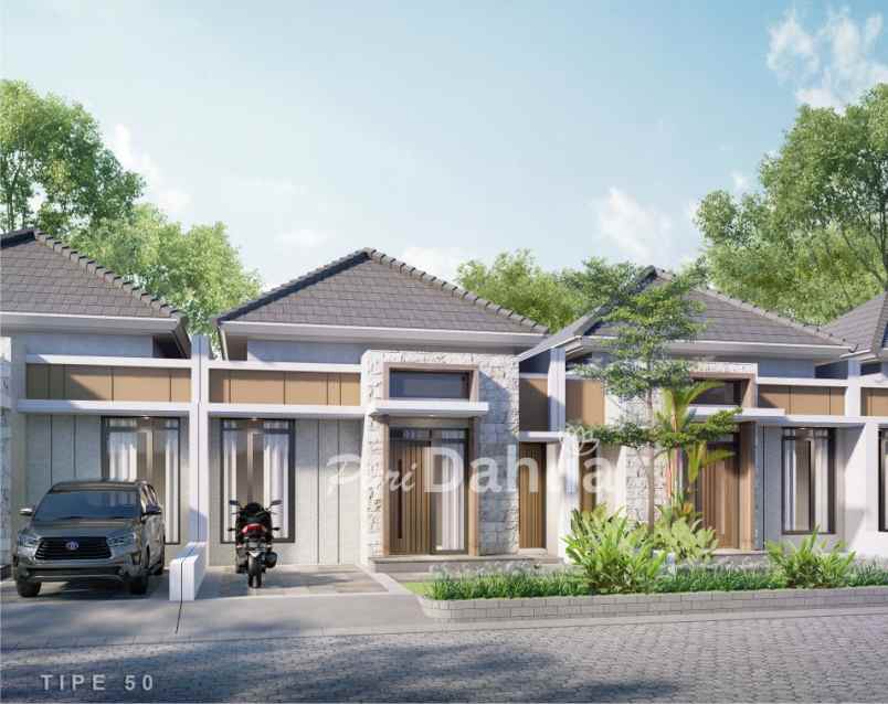 dijual rumah jln parang parung