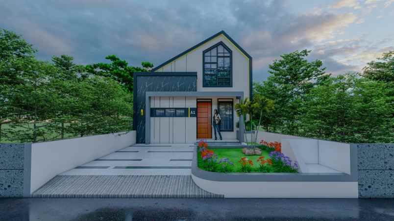 dijual rumah kaliburak rt 001 rw 001