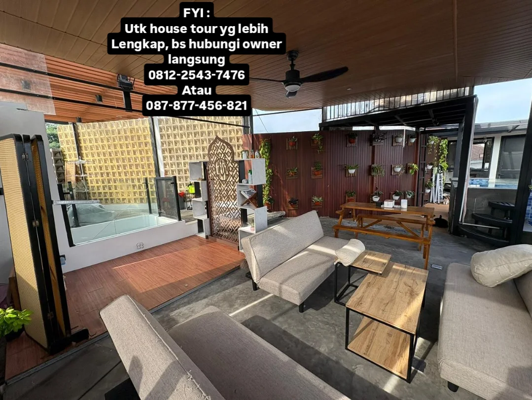 dijual rumah kavling ciherang tapos depok