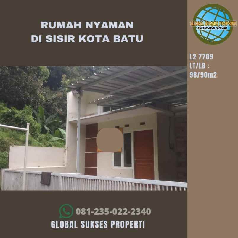 dijual rumah kelurahan sisir