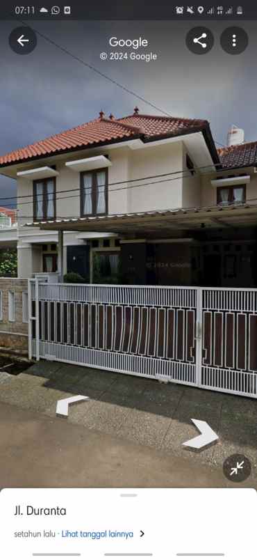 dijual rumah kemang pratama 3 bejasi timur