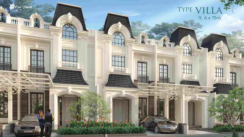 dijual rumah komplek eco park residence