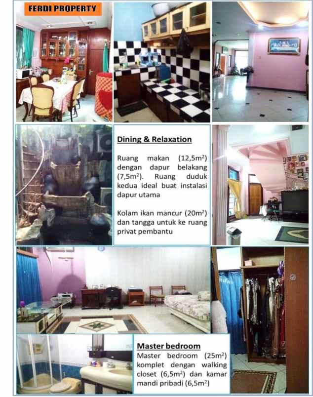 dijual rumah komplek kehakiman cipinang