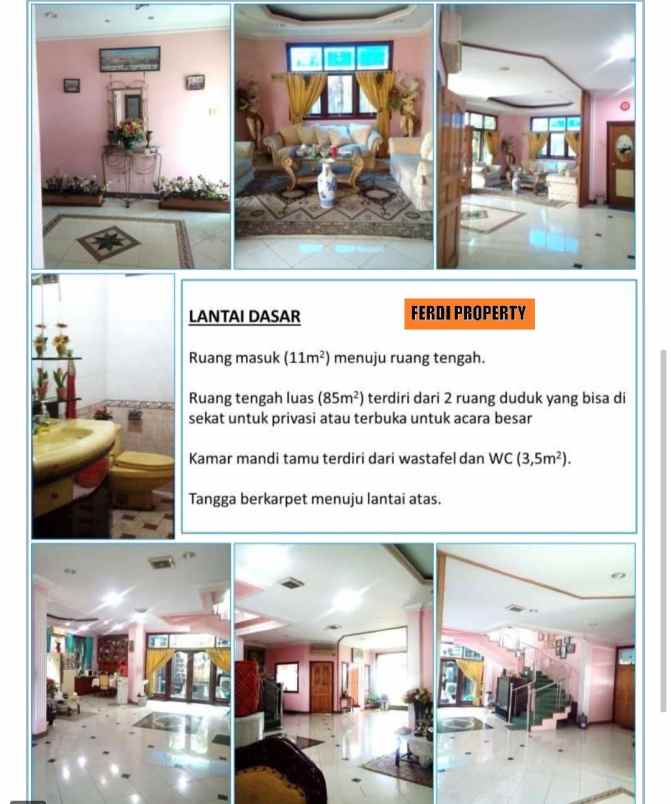 dijual rumah komplek kehakiman cipinang