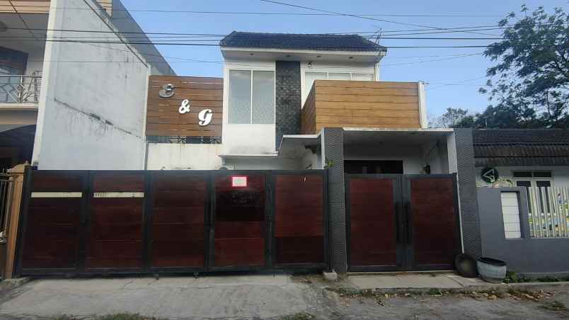 dijual rumah lokasi borobudur agung kota malang