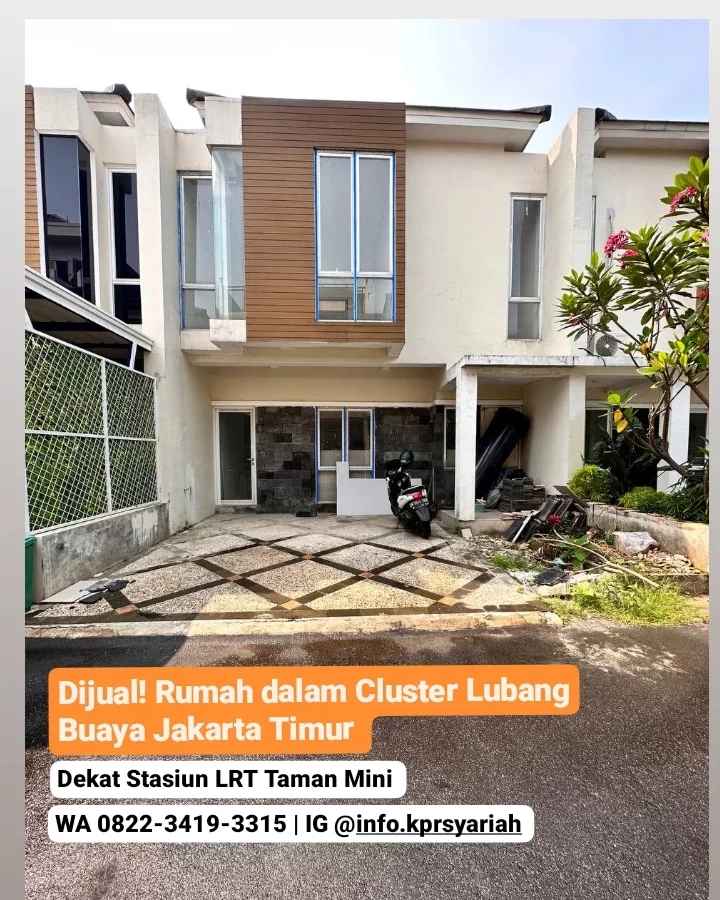 dijual rumah lubang buaya