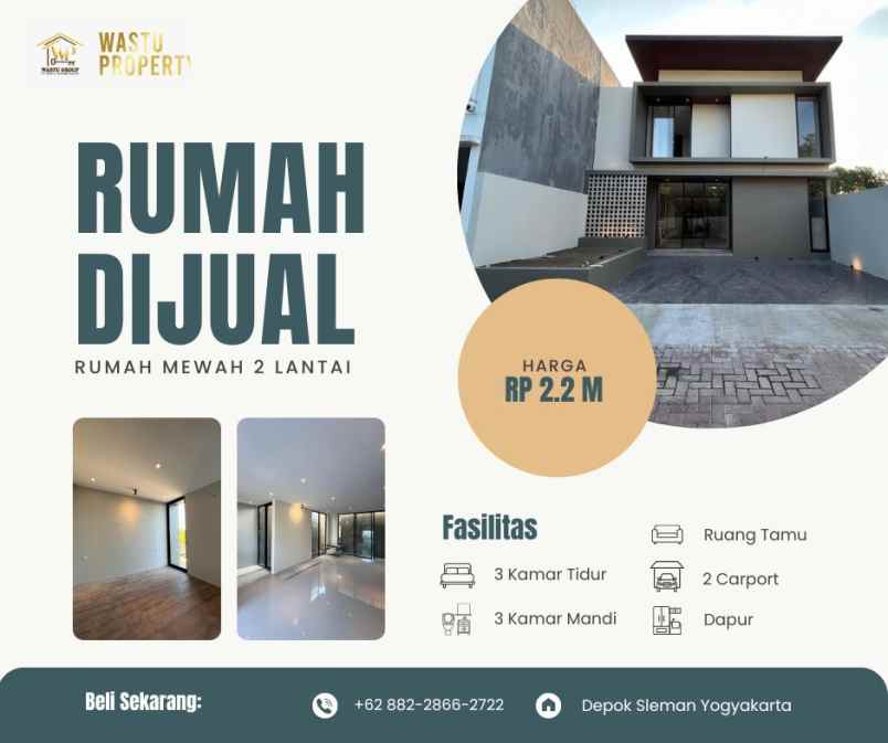 dijual rumah mewah di depok