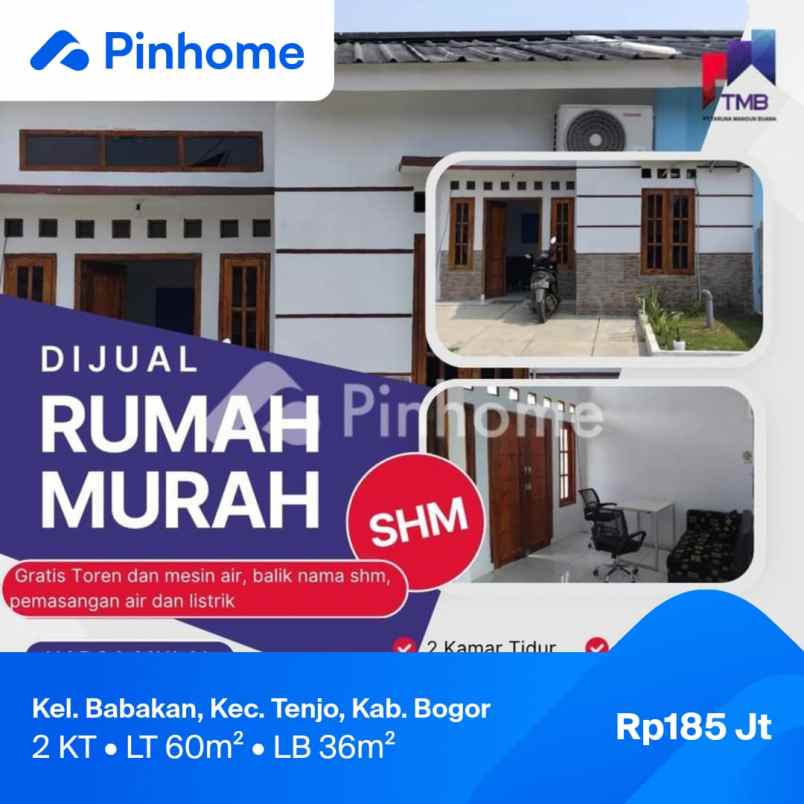dijual rumah murah dekat stasiaun