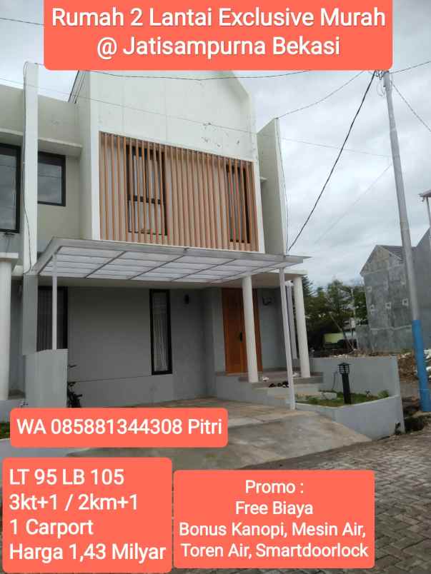 dijual rumah palem lestari murah terlaris