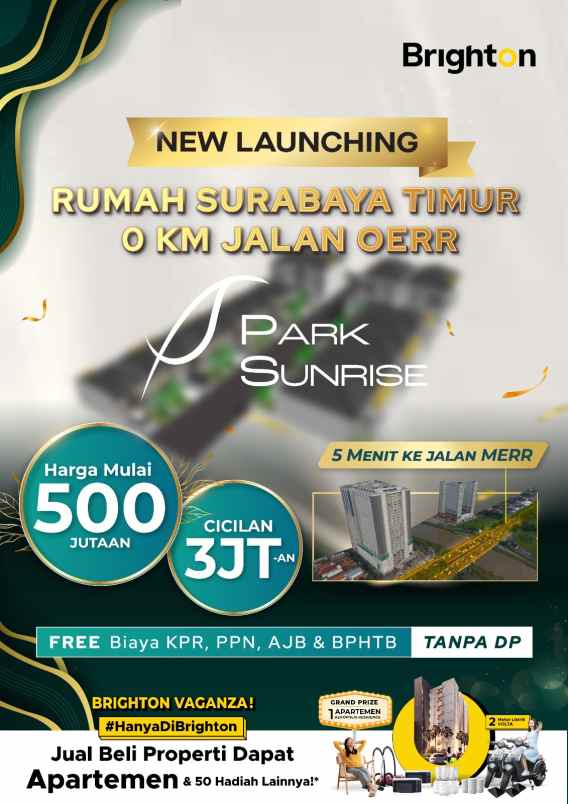 dijual rumah park sunrise