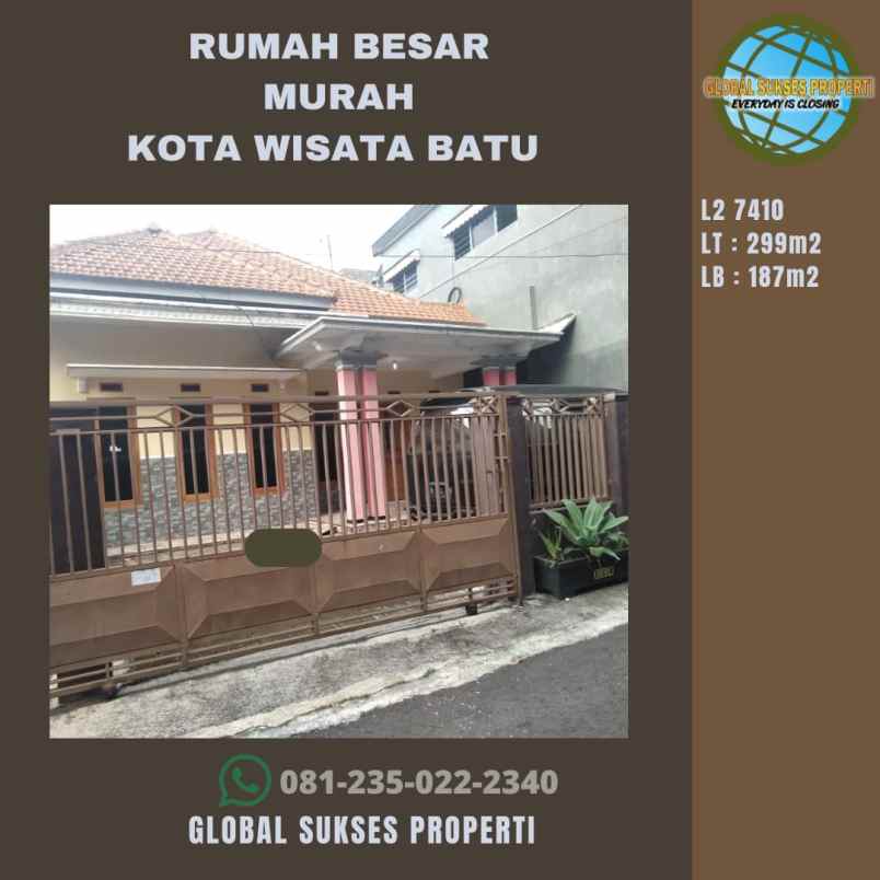 dijual rumah pesanggrahan