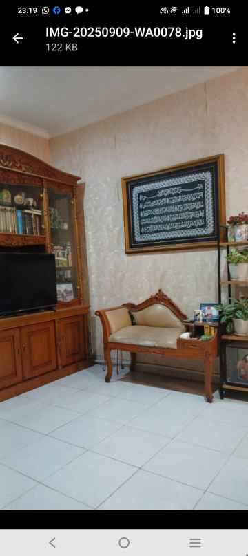 dijual rumah pisangan ciputat