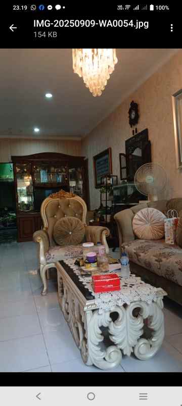 dijual rumah pisangan ciputat