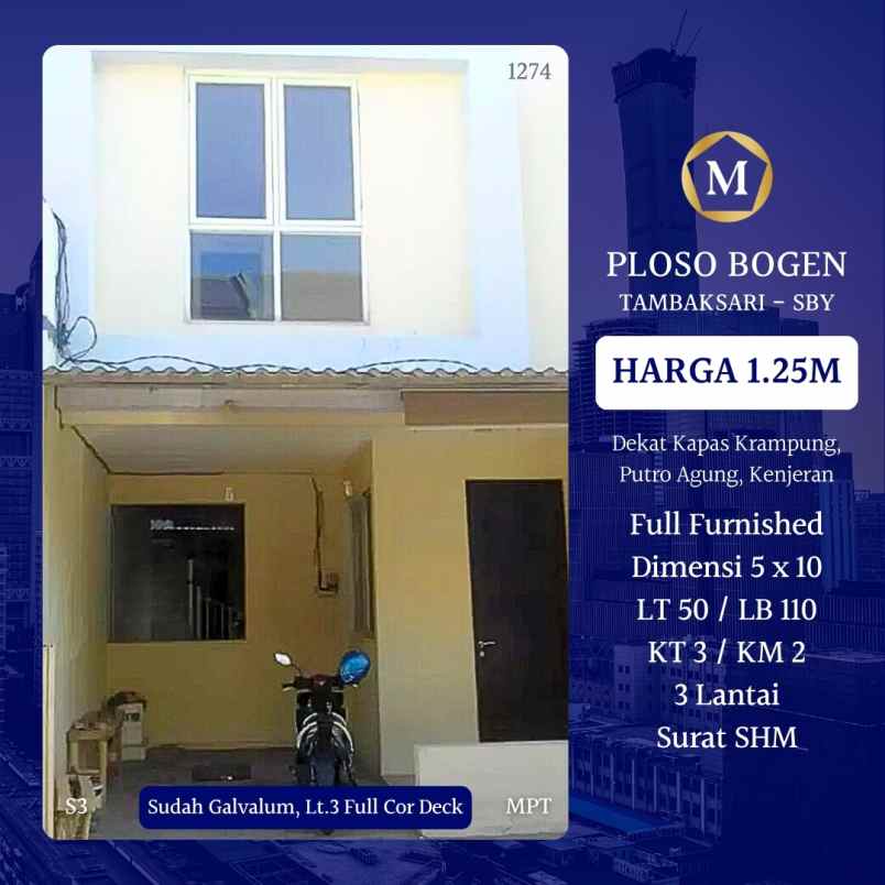 dijual rumah ploso bogen