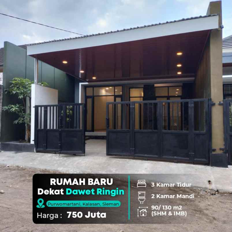dijual rumah purwomartani