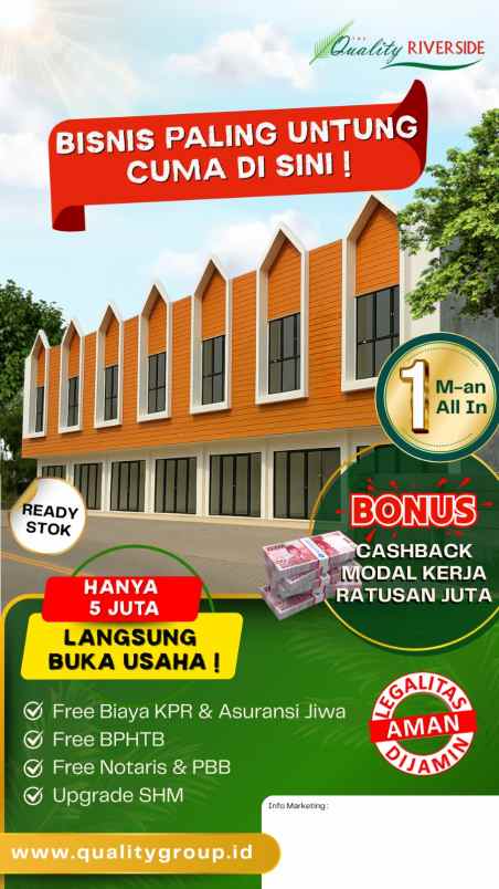 dijual rumah quality harmoni