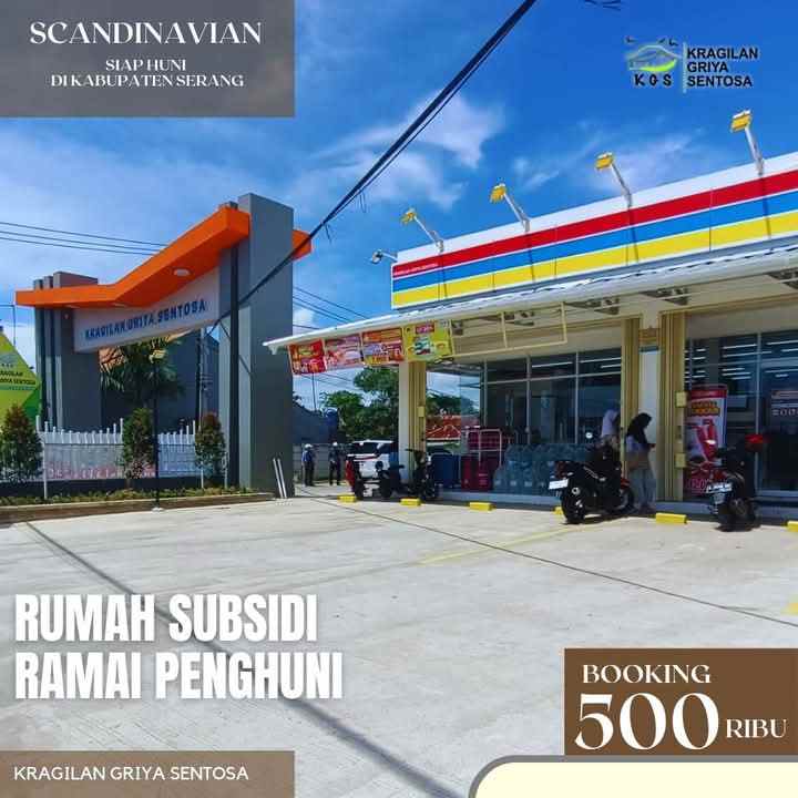 dijual rumah sentul kragilan kab serang