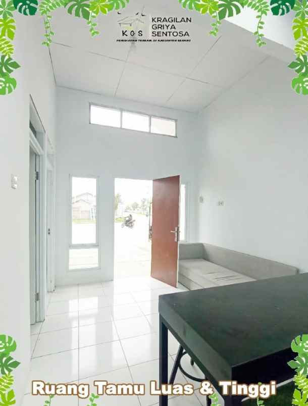 dijual rumah sentul kragilan kab serang