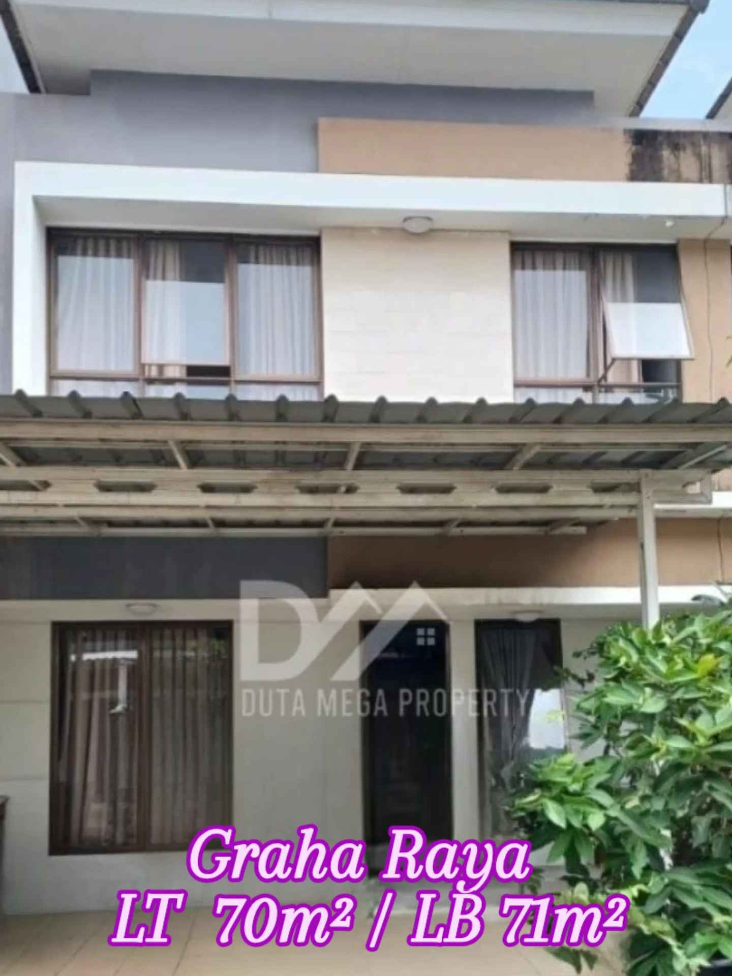 dijual rumah siap huni di graha raya bintaro