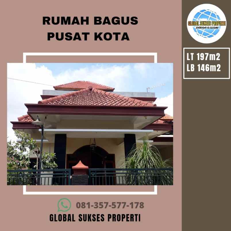 dijual rumah temas kota batu