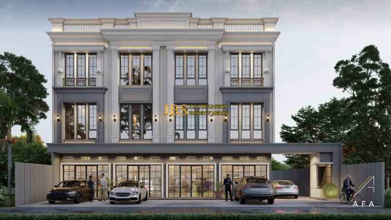 dijual rumah townhouse krakatau luxe