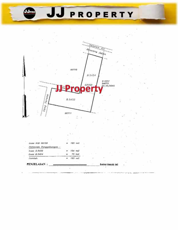 dijual tanah di mangga dua