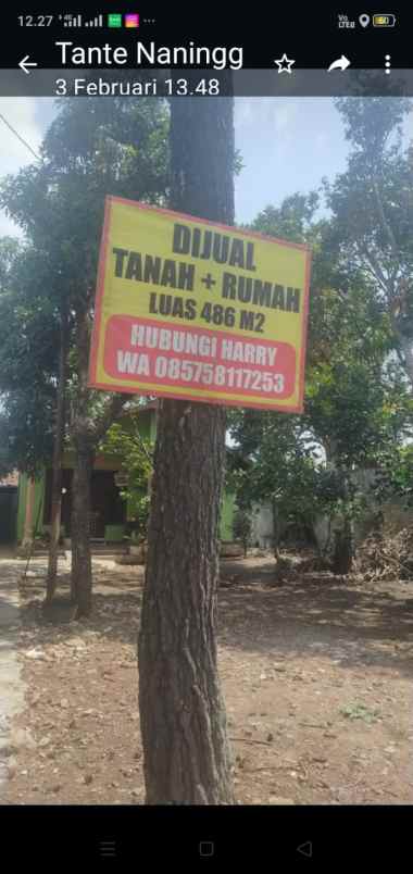 dijual tanah dijual tanah bonus rumah