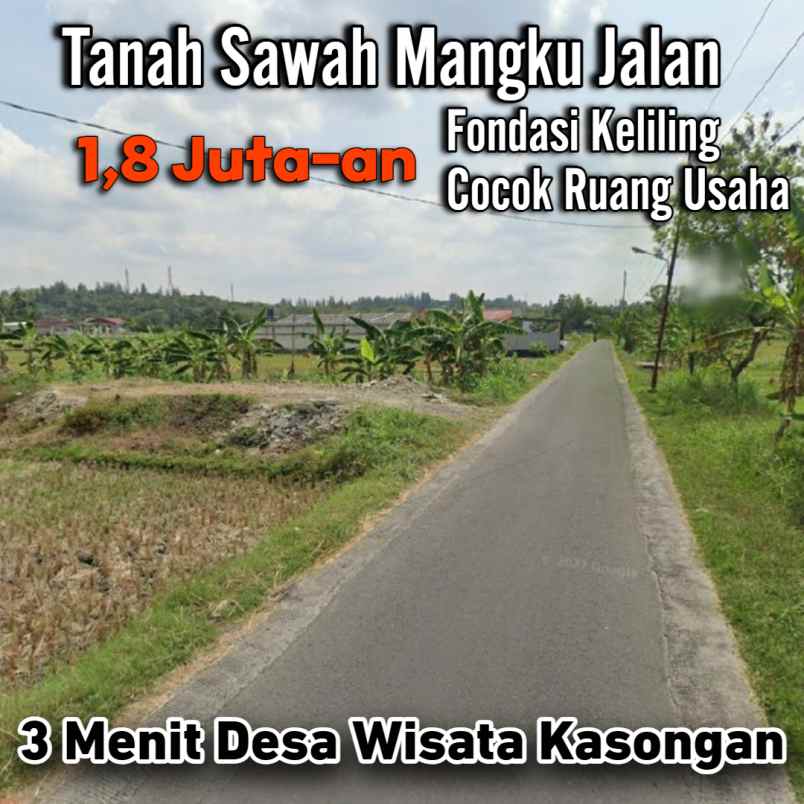 dijual tanah gedongan bangunjiwo