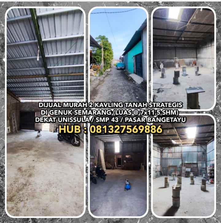 dijual tanah genuk semarang