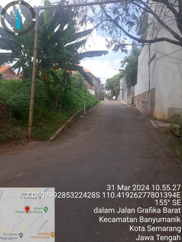 dijual tanah grafika barat iv rt 002 rw