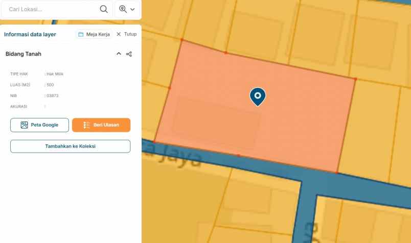 dijual tanah jalan banjar anyar kerobokan