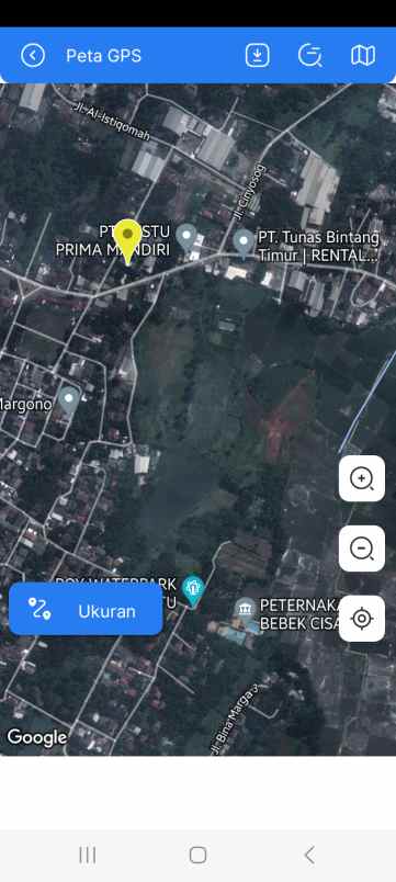 dijual tanah jalan pangkalan 2