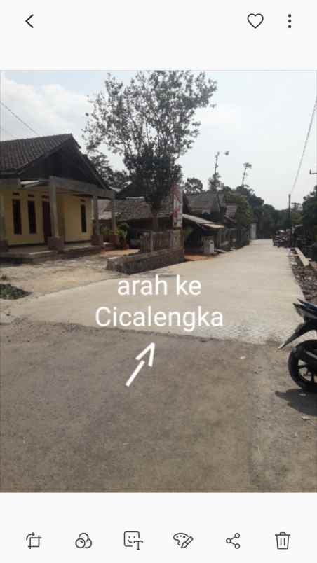 dijual tanah jalan warunglahang