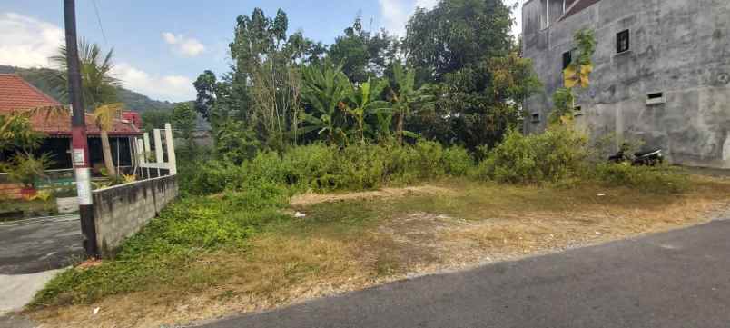 dijual tanah jalan wonosari srimartani