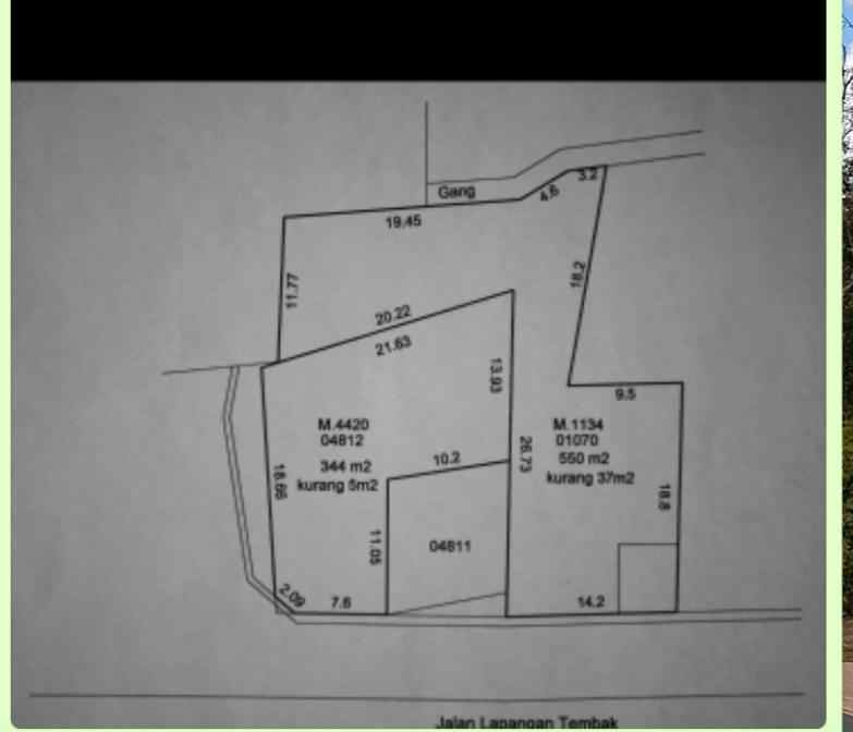 dijual tanah jl keramat cilandak timur