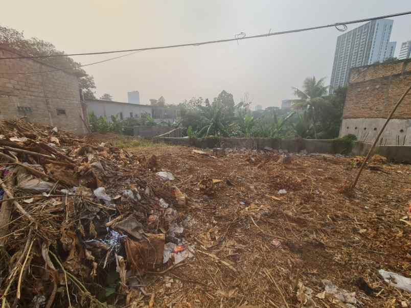 dijual tanah jl keramat cilandak timur