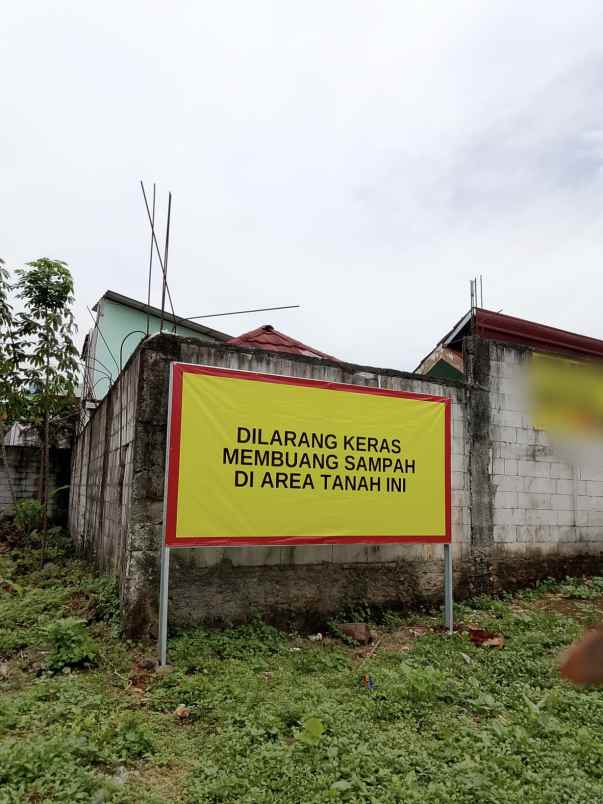 dijual tanah jl keramat cilandak timur