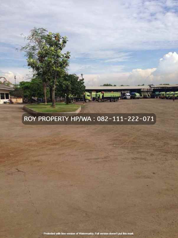 dijual tanah jl marunda makmur