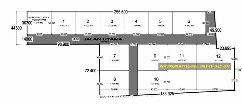 dijual tanah jl raya cilincing jakarta