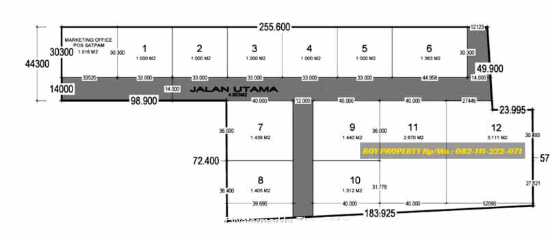 dijual tanah jl raya cilincing jakarta